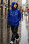 Unisex Hooded Raincoat Water Resistant Thin Lightweight Windbreaker - 8