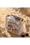 Cappadocia Woven Saddlebag, Shoulder Bag, Beach Bag, Women's Bag-Beige - 5