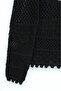 Floral Embroidered Openwork Patterned Knitwear Sweater - Black - 5