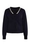Cardigan mit Perlen - 2