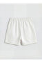 White Girls' Gabardine Shorts, Skirt and Socks - 2