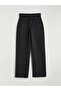 Black Women's Trousers with Belt - 5