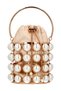 Kabelka typu bucket bag s perlovým designem