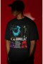 Gorillaz Rock Metal Music Band Pre-Printed Unisex Oversize T-Shirt