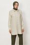 Linen Shirt Collar Tunic 46433