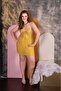 Lace Detailed Short Plus Size Nightgown - 2