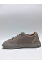 Genuine Leather Sand Color Nubuck Flexible Rubber Sole Smart Lace-Up Summer Men's Shoes - 3