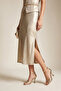 233 Mg Gold Heeled Women's Shoes