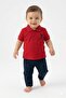 U.S. Polo Assn Baby Boy Top and Bottom Sets - 4