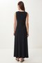 Summer Knitted Dress with Pockets Lrn0032 Black - 4