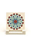 طاولة حجرية مطبوعة بنمط بلاط عثماني 10x10 KD-41 - 2