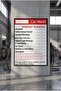 Adhesive Car Wash Price List (Model- 25)