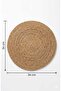 6 Pieces of Wicker American Placemats Knitted Wicker Placemats - 5