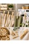 Wooden Clothes Pegs 20-Piece Pack Natural Durable Strong Spring-Loaded Pegs Set - 4
