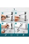 1080 °   Rotatable Faucet Head, 2-Mode Water-Saving Stainless Spiral Faucet Attachment - 4