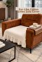 Ruffled Sofa Cover Bohemian Cotton Linen |   Non-Slip, Washable, Modern Stylish Design Single Sofa Chair - 4