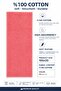 Çethome Yavruağzı Color 100% Cotton Sports Towel - 4