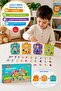 Puedo Professions Velcro Matching Game Educational Toy with Eva Bag 3+ 36 Piece Set