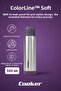 Colorline soft 500 ml stainless steel thermos purple ckr2001 - 2