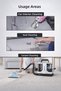 Portable Carpet and Sofa Cleaning Machine 750W Strong Suction ≥15Kpa Dual Water Tanks 1080ml Clean 800ml Waste Water Portable Steam Model for Car Seat Carpet Cleaning |   W05 - 4