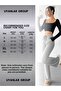 Women's Gray Sweatpants - Waist-Tieable, Suitable for Daily Use, Comfortable Fit, Washable Fabric - 7