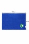 Dog Towel Navy Blue 100X60 cm Microfiber |   Ultra Absorbent Quick Drying Pet Drying Towel - 5