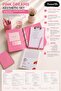 Pink Dreams Aesthetic Stationery Set A4 4-Ring Folder + Cover Folder + 100 Pcs Pouch Files Pink Pvc Organizer Set - 3