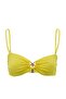 Yellow Strapless Covered Cast Iron Bikini Top with Accessories Tbess24Bu00150 - 4
