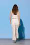 Beyaz Limited Edition Wide Leg/Geniş Paça Dantel Astarlı Pantolon TWOSS26PL00114 - 3