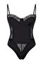 Black Athlete & Panty Lace Large Size Underwear Set Tbbss26Dg00012 - 5