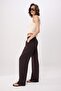 More Sustainable Kahverengi %100 Tencel™ Düşük Bel Wide Leg Jeans TWOSS23JE00219 - 2