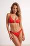 Pomegranate Flower Bralette Covered Accessory Regular Waist Regular Bikini Set Tbess26Bt00089