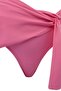 Pembe Normal Bel Yırtmaç Detaylı Etek Bikini Altı TBESS26BA00002 - 10