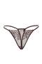 Kahverengi Çiçekli Kapsız Transparan Fantezi Külotlu Büyük Beden Babydoll TBBSS26DH00011 - 8