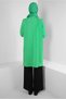 Cycling Collar Sweatshirt Tunic with Eyelet Detail 43853 - 3