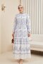 Long Dress with Tunnel Drawstring