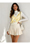 Yellow Heart V-Neck Regular Women's Sweater - 3