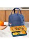 Bento Lunch Box for Kids & Adults,3 Stackable,Spoon-Fork,Microwave-Safe,Food Storage Container - 2