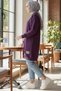 Coat of Arms Slit Detail Tunic 1665 - Purple - 2