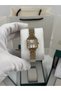 Women's Quartz Movement Wristwatch – Gold & Silver Band White Dial Stone Detail Dm-00113L-D1 - 4