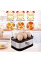 6 Eggs Capacity Electric Egg Cooker,Stainless Steel,Auto Shut-Off,Soft Medium Hard Boiled - 3
