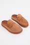 Vintage Suede Leather Daily Comfortable Closed-Front Women's Loafer Slippers - 6