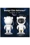 Astronaut Galaxy Star Projector,Nebula Ceiling LED Night Light with Remote and Timer,360° Rotation Space Projector for Kids Room Decor - 4