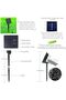 2-Pack 200LED 72FT Solar String Lights,Warm Light,Outdoor Indoor,8 Lighting Modes - 5