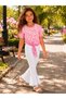 103-50-23 Girl's Crop Shirt Spanish Leg 2 Piece Set 3-6 Years