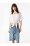 Women's Short Sleeve Shirt 6Sal60005Iw Off White