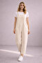 Pocketed Strap Salopet Jumpsuit Drapey Comfortable Fit Tr0935 - 2