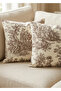 Brown French Country Rustic Vintage Decorative 2-Piece Pillow Cushion Cover Set - 2