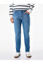 Regular Waist Pocketed Cotton Slim Fit Jean Trousers - Brad Jean - 3