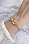 Women's Bracelet Letter Non-Tarnish Zircon Stone Special Plated Adjustable Bracelet - 2